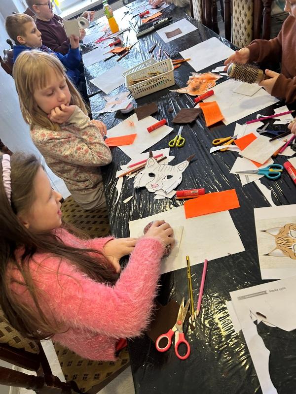 ZAJĘCIA FERYJNE: RYSIE? DZISIAJ ŚNIŁY MI SIĘ!