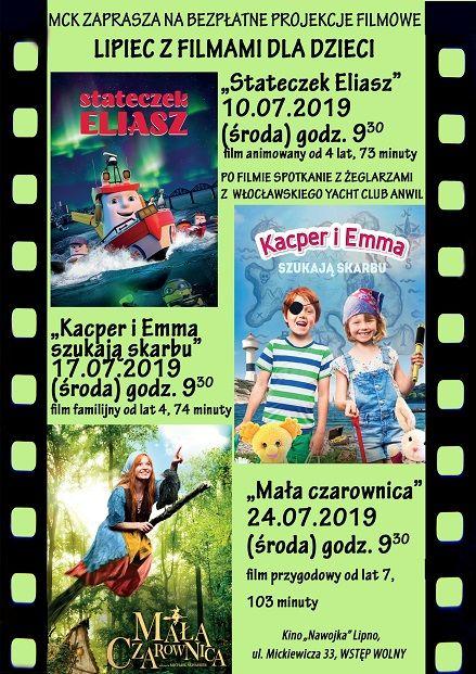 Wakacje z filmami w kinie Nawojka