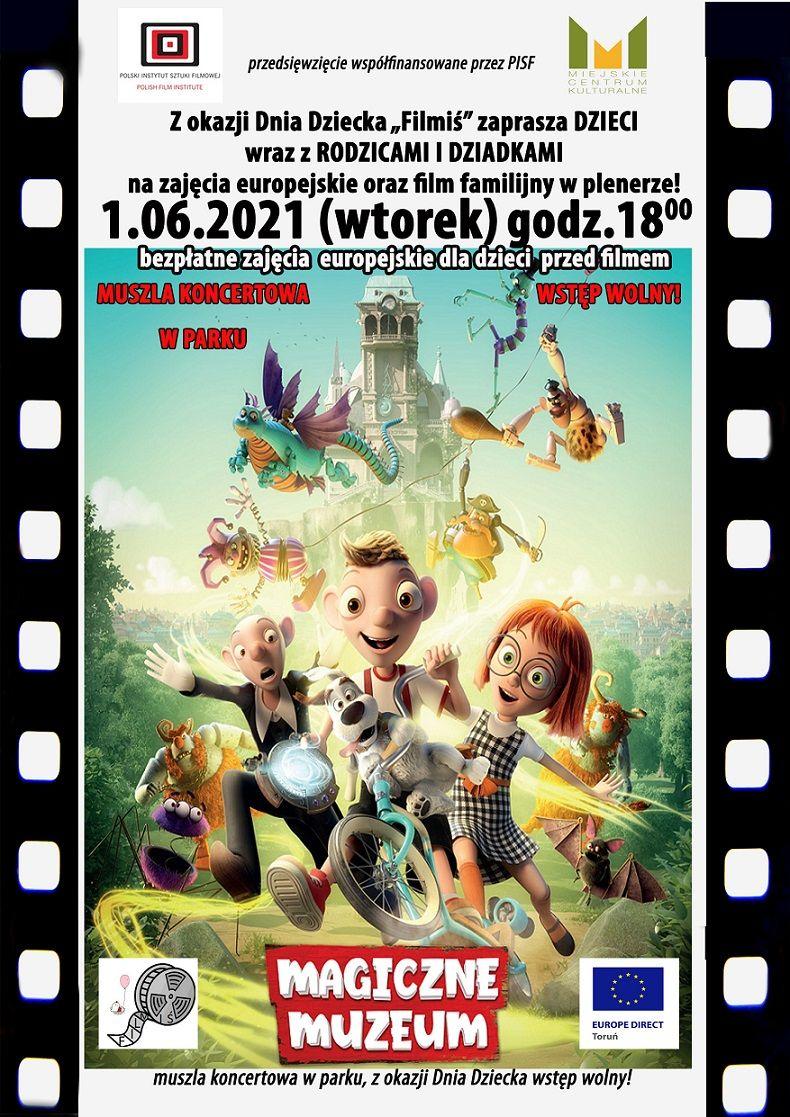 MCK ZAPRASZA Z OKAZJI DNIA DZIECKA: BEZPŁATNE ZAJĘCIA EUROPEJSKIE ORAZ FILM ANIMOWANY „MAGICZNE MUZUEM”
